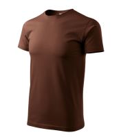 Unisex triko Heavy New 137 krátký rukáv čokoládové (4)