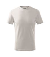 Triko Basic dětské krátký rukáv bílé  (4)