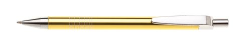 Kuličkové pero kov LAURIA žlutá