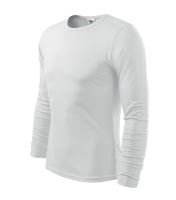 Triko pánské FIT-T Long Sleeve dlouhý rukáv bílé (4)