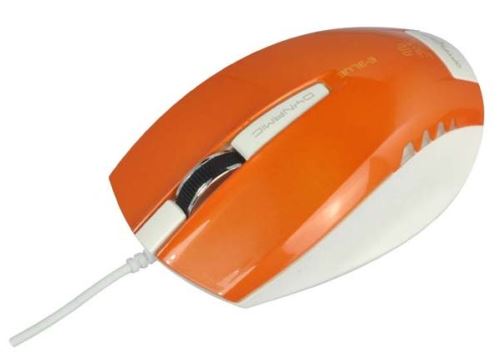 Myš E-BLUE Dynamic optická oranžová