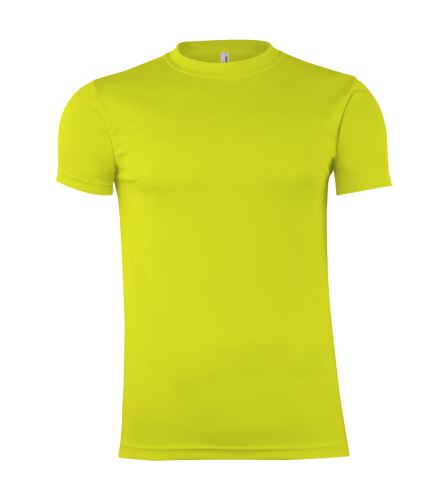 Unisex funkční triko Montana sportovní neon žluté 