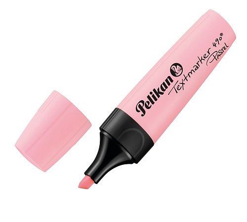 Pelikan Textmarker 490 zvýrazňovač pastelový růžový