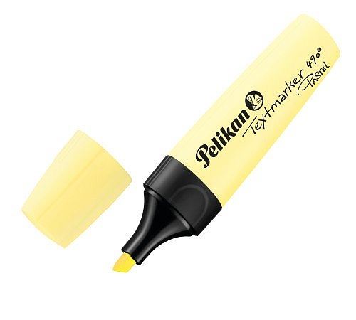 Pelikan Textmarker 490 zvýrazňovač pastelový žlutý