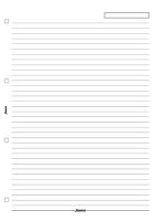Filofax papír linkovaný bílý A4