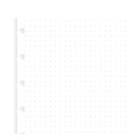 Filofax Notebook A5 náplň papíry tečkované Filofax Notebook A5 náplň papíry tečkované