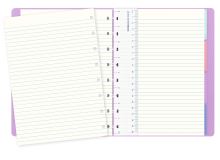 Filofax Notebook Pastel A5 pastelová fialová (2)