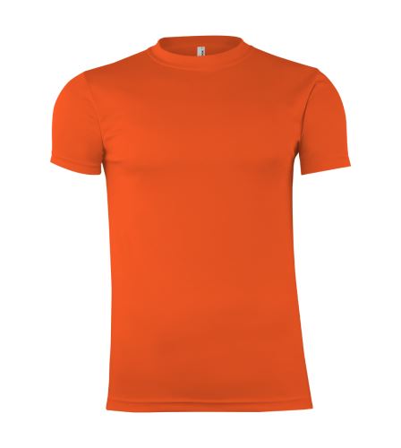 Unisex funkční triko Montana sportovní neon oranžové
