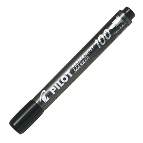 Pilot 100 permanentní popisovač černý