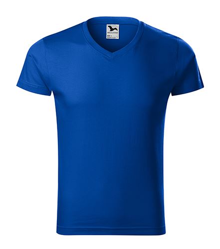 MALFINI Tričko pánské Slim Fit V-neck
