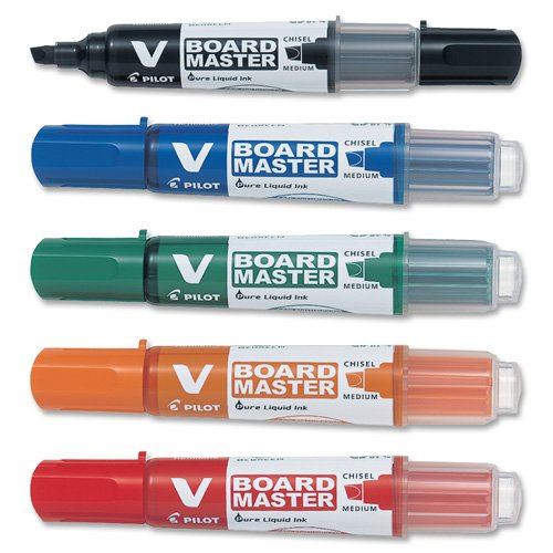Popisovač Pilot V-Board Master Chisel BeGreen střední hrot