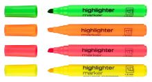 Koh-i-Noor 2206 set širokých zvýrazňovačů 4ks (1)