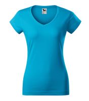 MALFINI Tričko dámské Fit V-neck