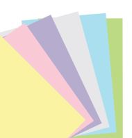 Filofax papír nelinkovaný pastelový A5 Filofax papír nelinkovaný pastelový A5