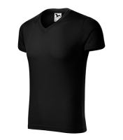 MALFINI Tričko pánské Slim Fit V-neck (2)
