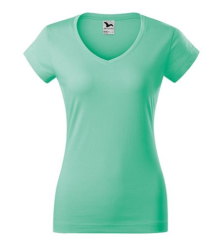 MALFINI Tričko dámské Fit V-neck