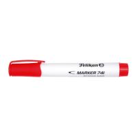 Pelikan popisovač na bílé tabule 741 červený (1)