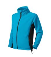 Dětská mikina Frosty fleece tyrkysová (4)